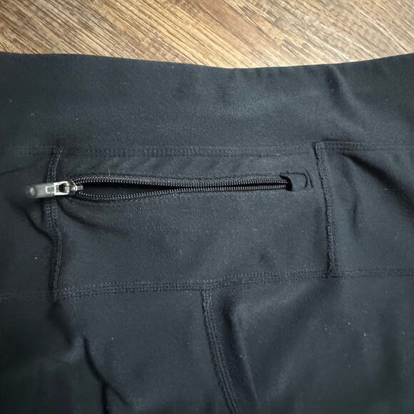 Nike Stay Warm Running Capri Dri-fit tights cropped Women's small Black - Picture 12 of 16